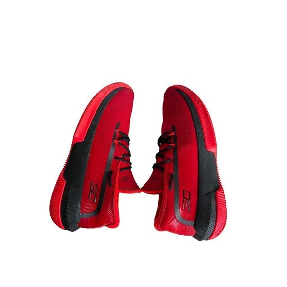 Under Armour Young Sc 3 zero Red and Black Size 7 - Picture 10 of 16